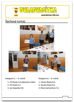 Dvaadvacítka 1 2014/2015, příloha
