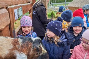 Prvňáci navštívili Farmapark U Toma