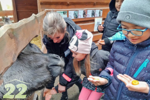 Prvňáci navštívili Farmapark U Toma