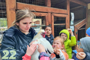 Prvňáci navštívili Farmapark U Toma